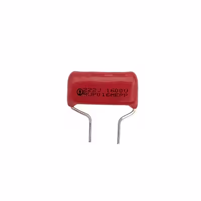 خازن 2.2 نانوفاراد 1600ولت مدل 222J/1600V بسته 5 عددی
