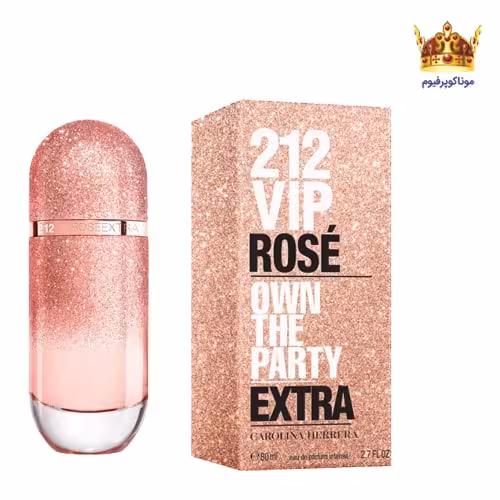 عطر کارولینا هررا 212 وی آی پی رز اکسترا | قیمت Carolina Herrera 212 VIP Rosé Extra | موناکوپرفیوم