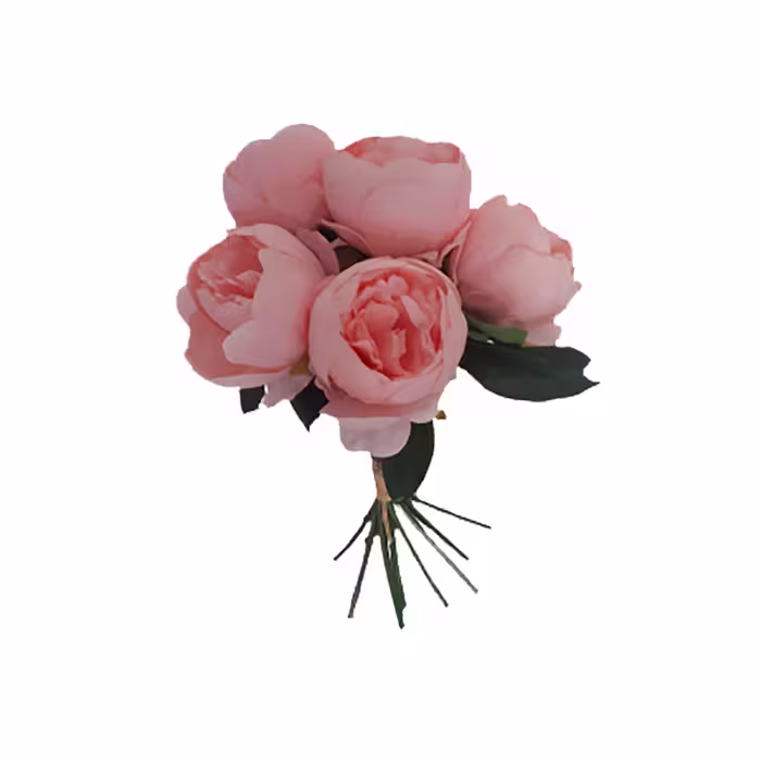 گل مصنوعی طرح پیونی کد pa0085