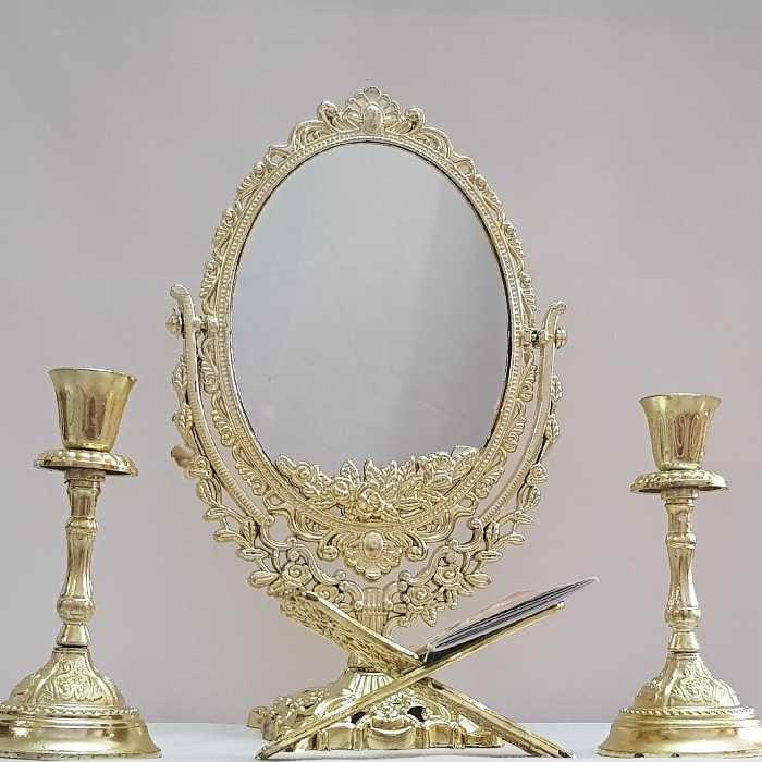 آینه و شمعدان مدل یاقوت k003 به همراه رحل قرآن