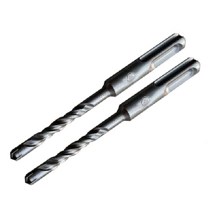 مته چهار شیار مدل AT - 4x110 سایز 4 میلی متر مجموعه دو عددی