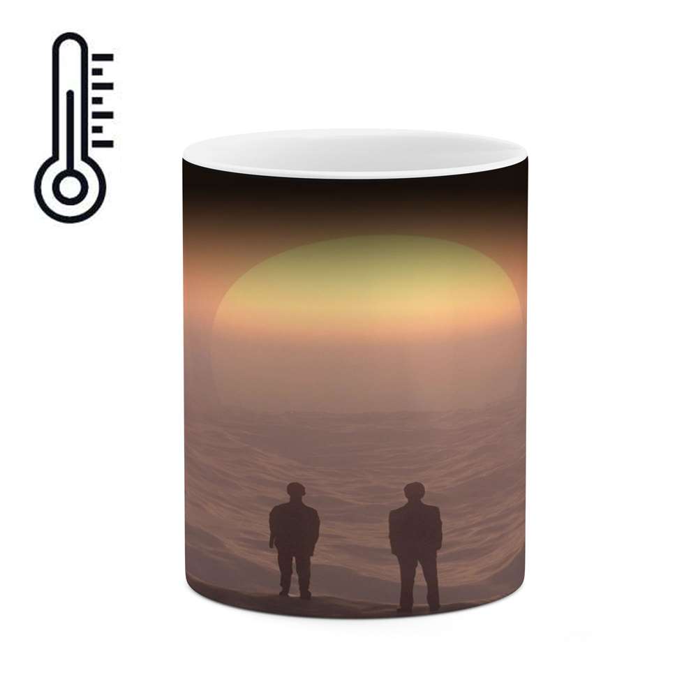 ماگ حرارتی کاکتی طرح منظره مدل mgh14781