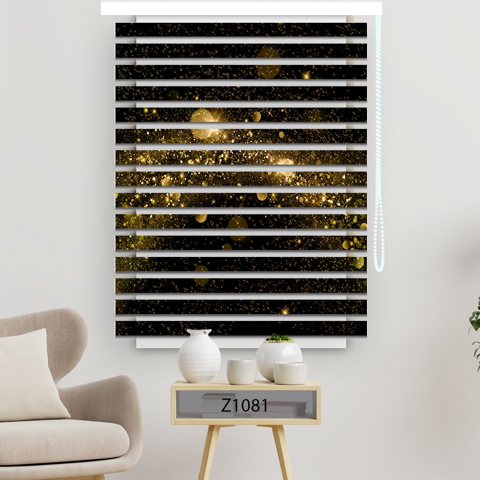 پرده زبرا چاپی عرض 150 ارتفاع 150 کد 1081