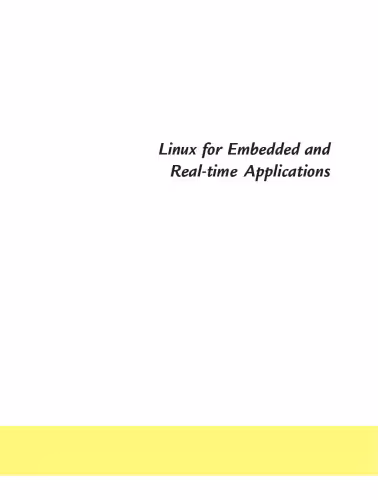 خرید و دانلود نسخه کامل کتاب Linux for Embedded and Real-Time Applications (Embedded Technology)