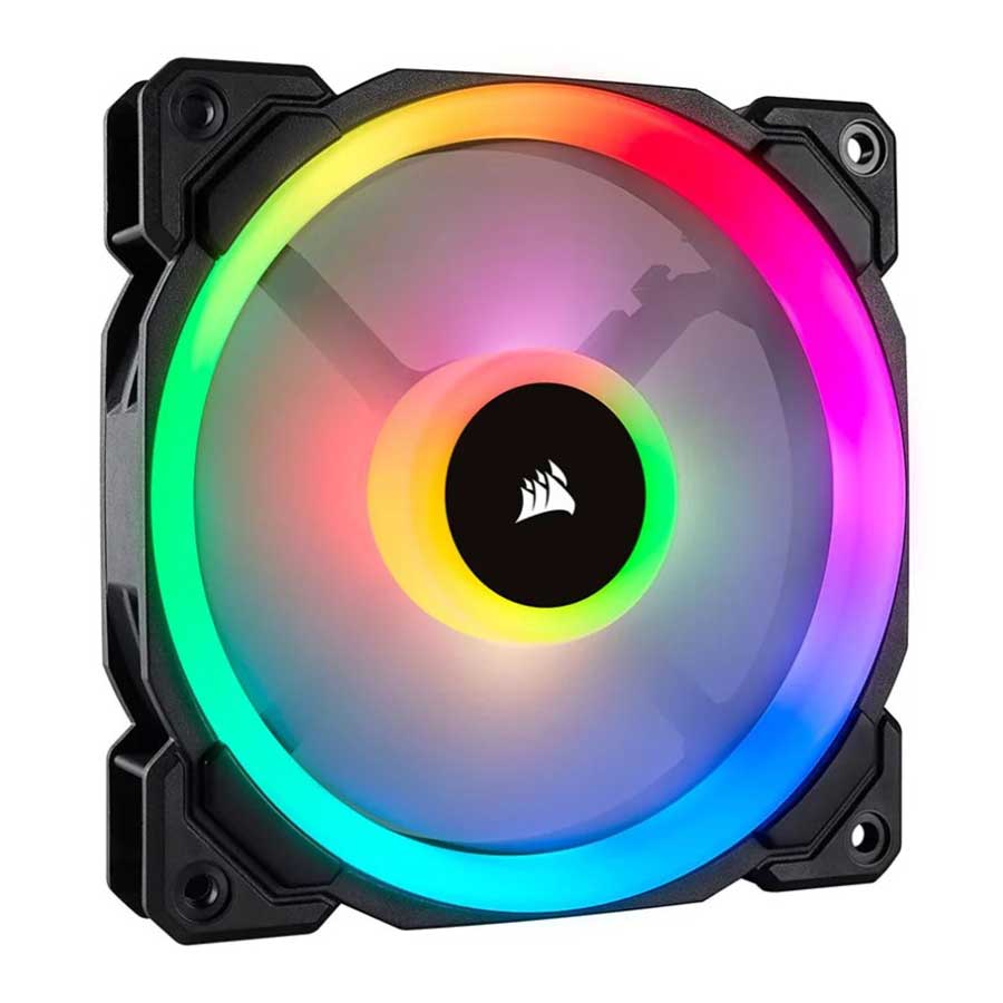 قیمت و خرید فن خنک کننده کیس کامپیوتر کورسیر مدل LL120 RGB | یاس ارتباط