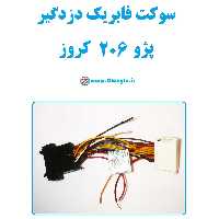 سوکت فابریک دزدگیر پژو 206 کروز (اکومکس)