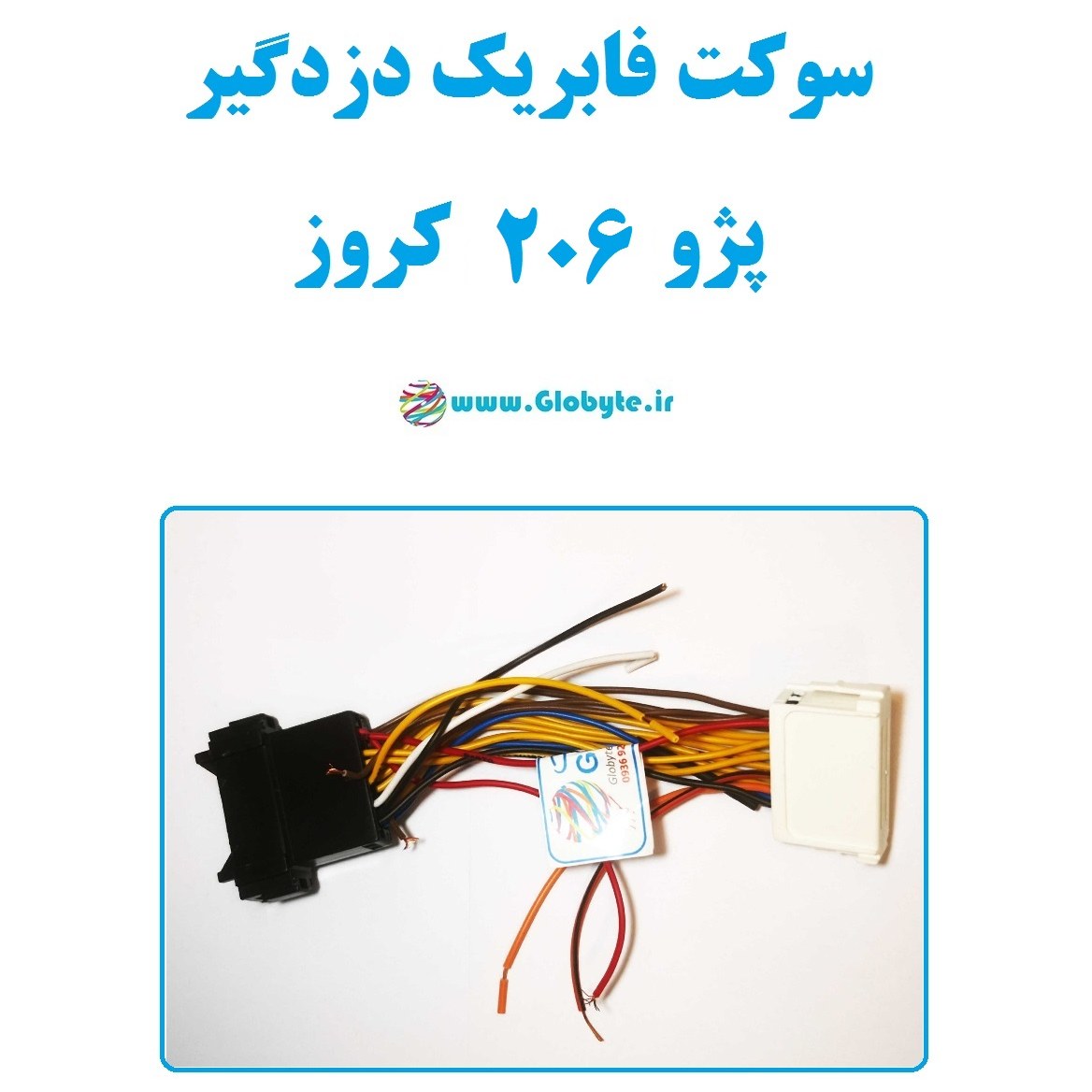 سوکت فابریک دزدگیر پژو 206 کروز (اکومکس)