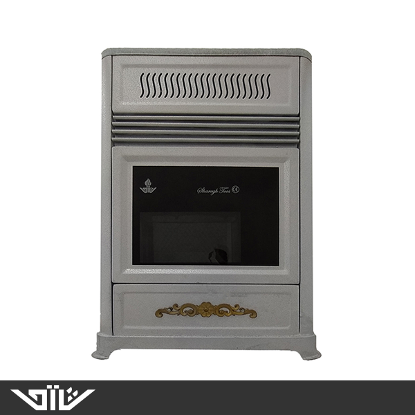 بخاری گازی شارق توس 8000 مدل هیوا سفید