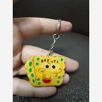 باب اسفنجی جاسوئیچی چوبی شخصیت کارتونی شماره یک