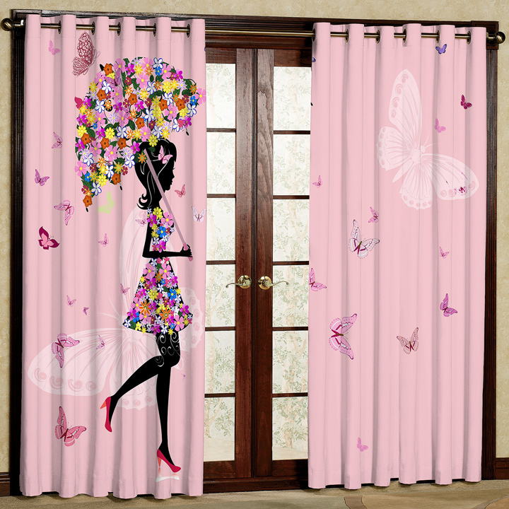 پرده پانچی کد 5160 سایز 280x140 سانتی متر