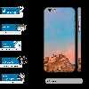 برچسب پوششی ماهوت مدل ARG-e-BAM-FullSkin مناسب برای گوشی موبایل اپل iPhone 6S Plus