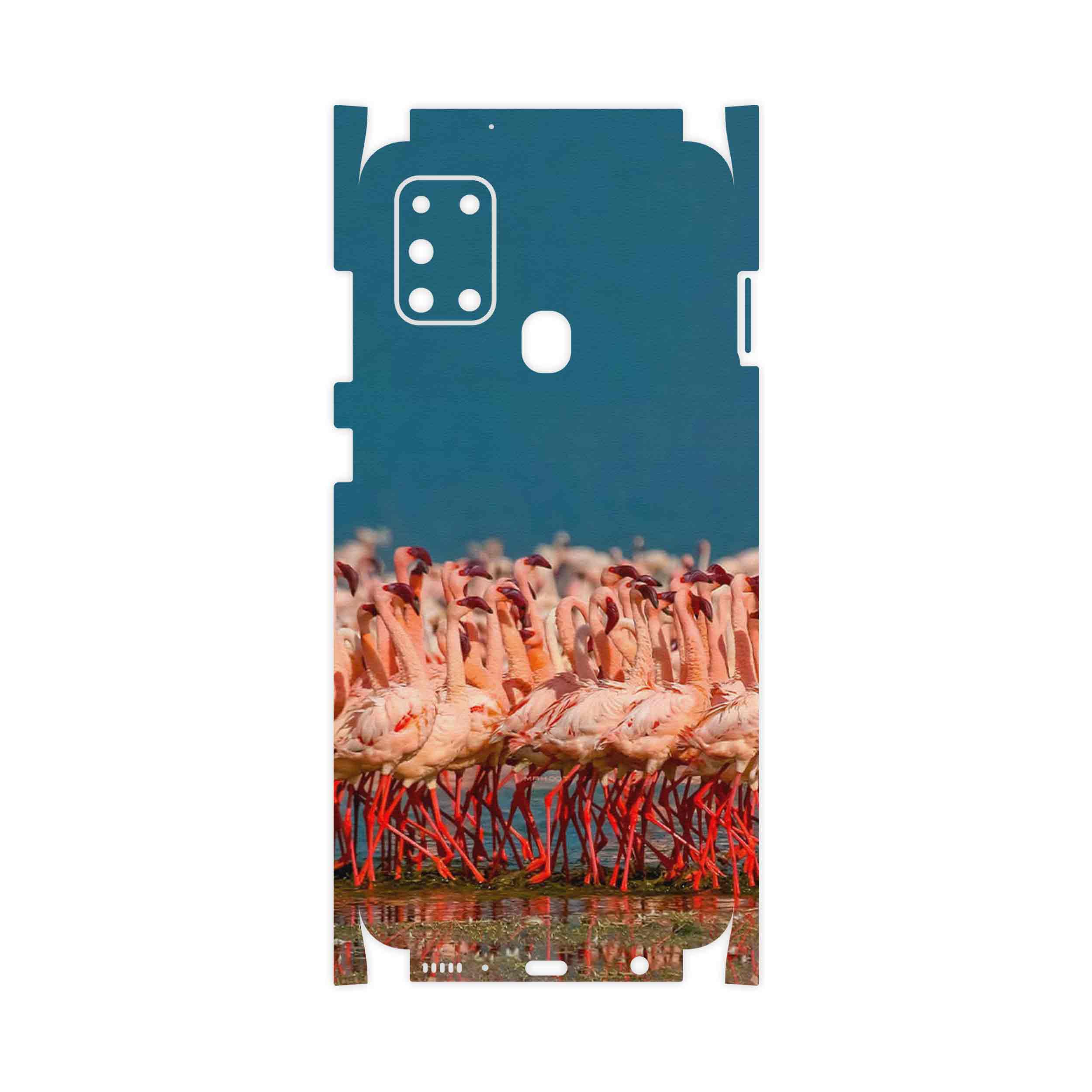 برچسب پوششی ماهوت مدل Flamingo-FullSkin مناسب برای گوشی موبایل سامسونگ Galaxy A21s
