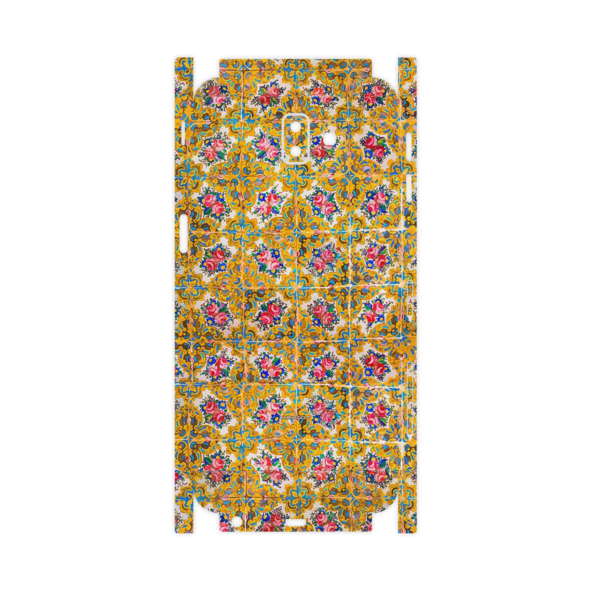 برچسب پوششی ماهوت مدل Iran Tile 15-FullSkin مناسب برای گوشی موبایل سامسونگ Galaxy J6 Plus