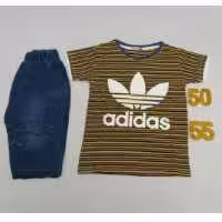 تیشرت شلوارک آدیداس جنس پنبه کیفیت جنس ودوخت خوب تی تی تک