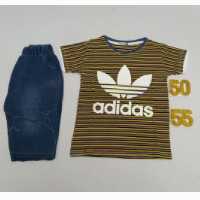 تیشرت شلوارک آدیداس جنس پنبه کیفیت جنس ودوخت خوب تی تی تک