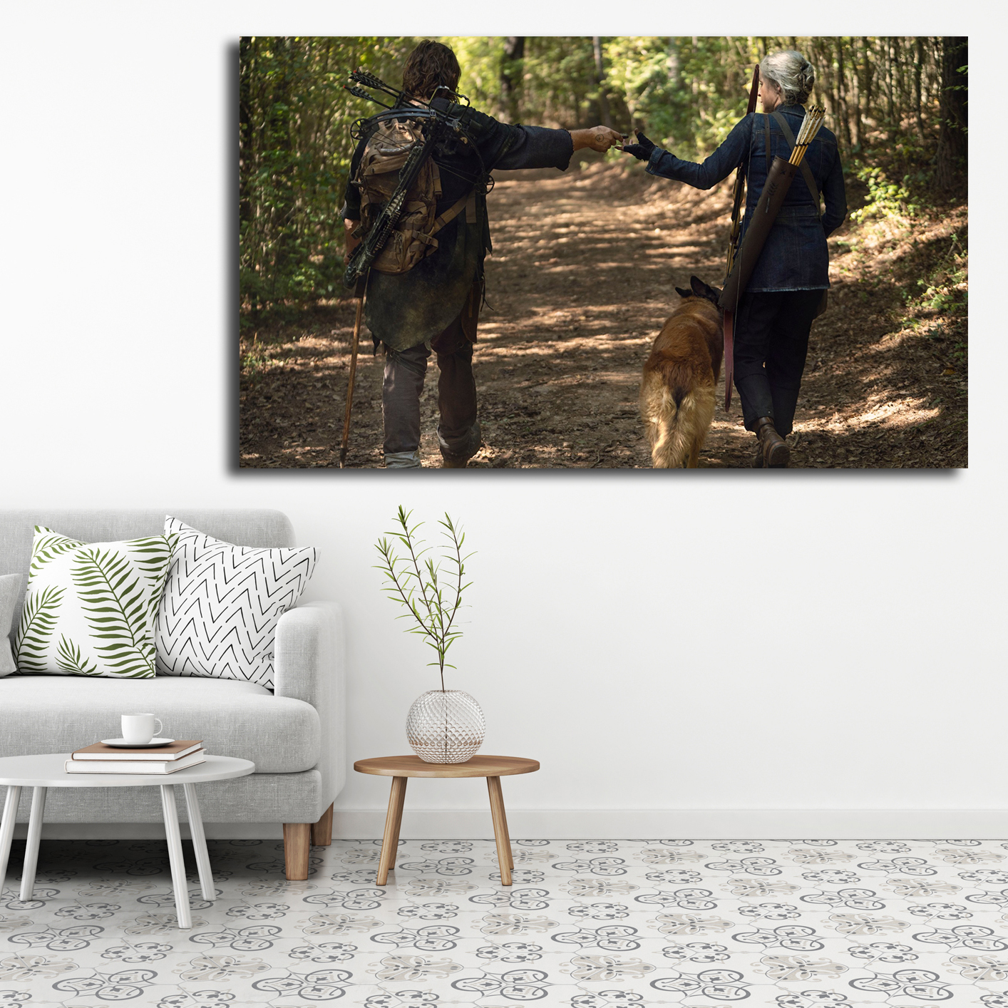 تابلو شاسی مدل walking dead کد 44