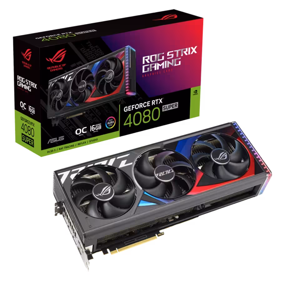 کارت گرافیک ایسوس RTX 4080 Super Strix OC 16GB | فروشگاه گیمینگ تکاف
