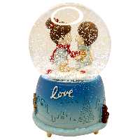 گوی موزیکال مدل پمپی Love طرح عشق و شادی کد PB4022