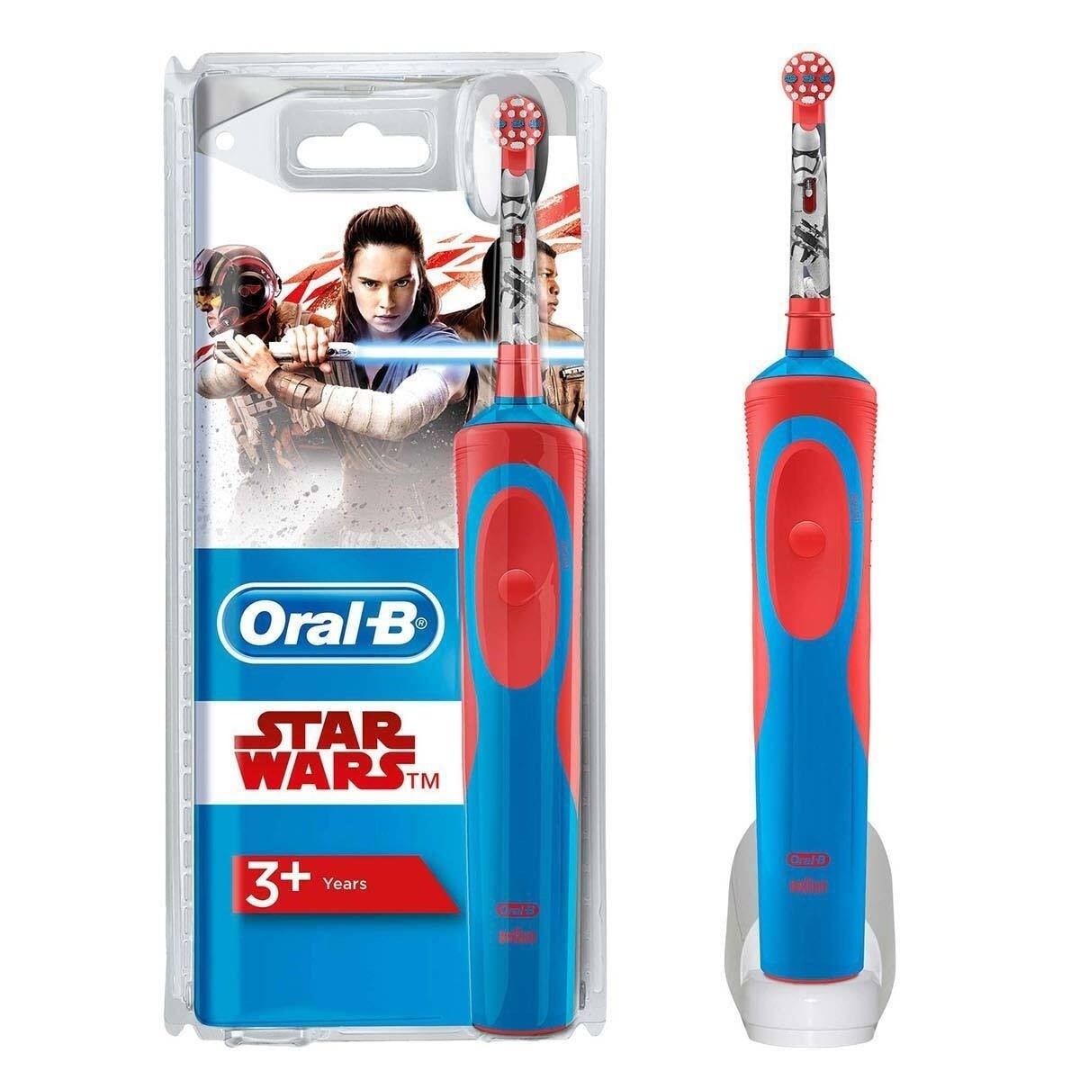 9927مسواک برقی قابل شارژ اورال بی، ارسال 14 روزه . D12 Vitality Star Wars Childrens Toothbrush