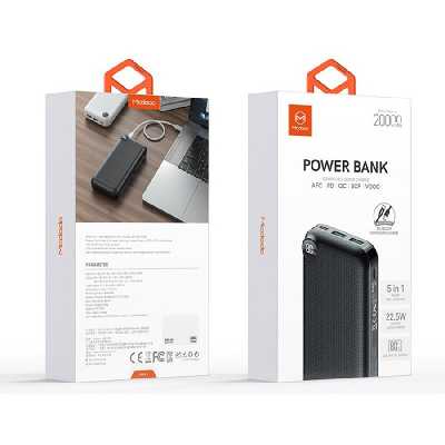 پاوربانک مک دودو مدل MC_716 ظرفیت 20000 میلی آمپر ساعت