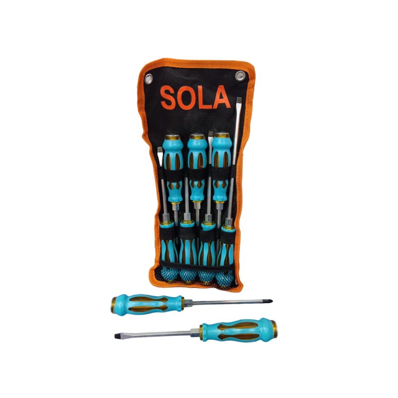 پیچ گوشتی ضربه خور کیفی مدل SOLA