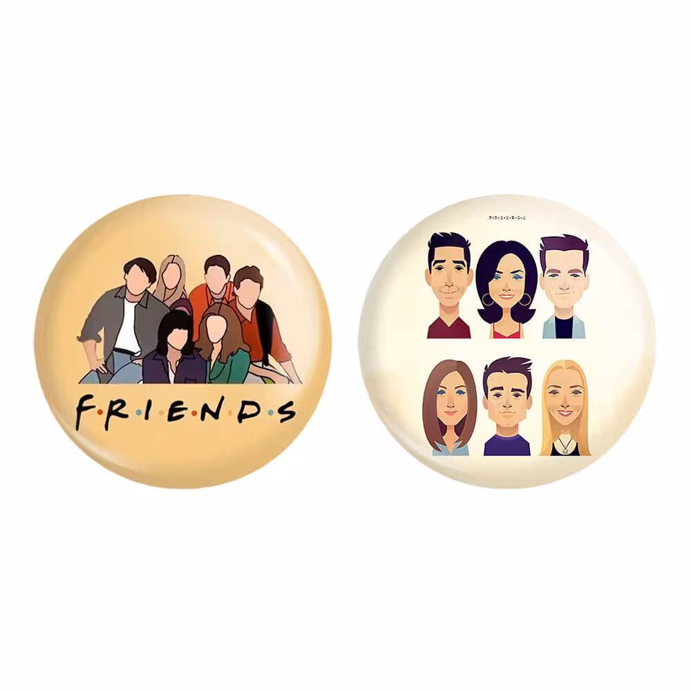 پیکسل خندالو مدل سریال فرندز Friends کد 39153913 مجموعه 2 عددی