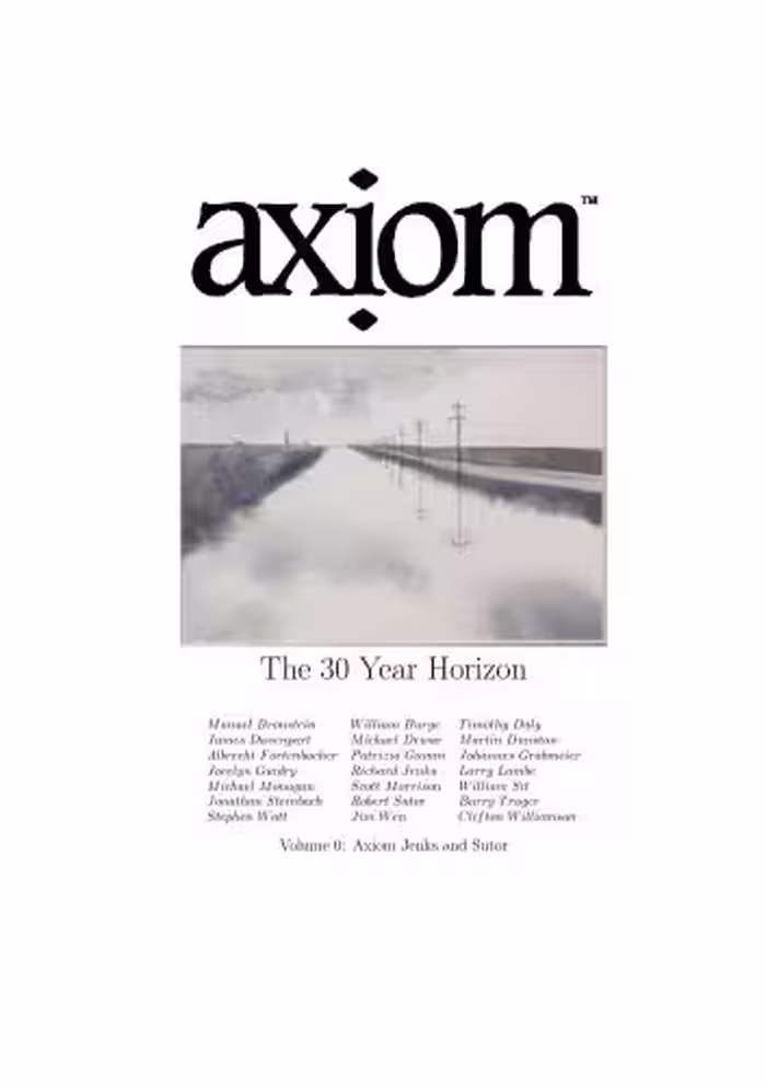 خرید و دانلود نسخه کامل کتاب Axiom: Volume 0: Axiom Jenks and Sutor