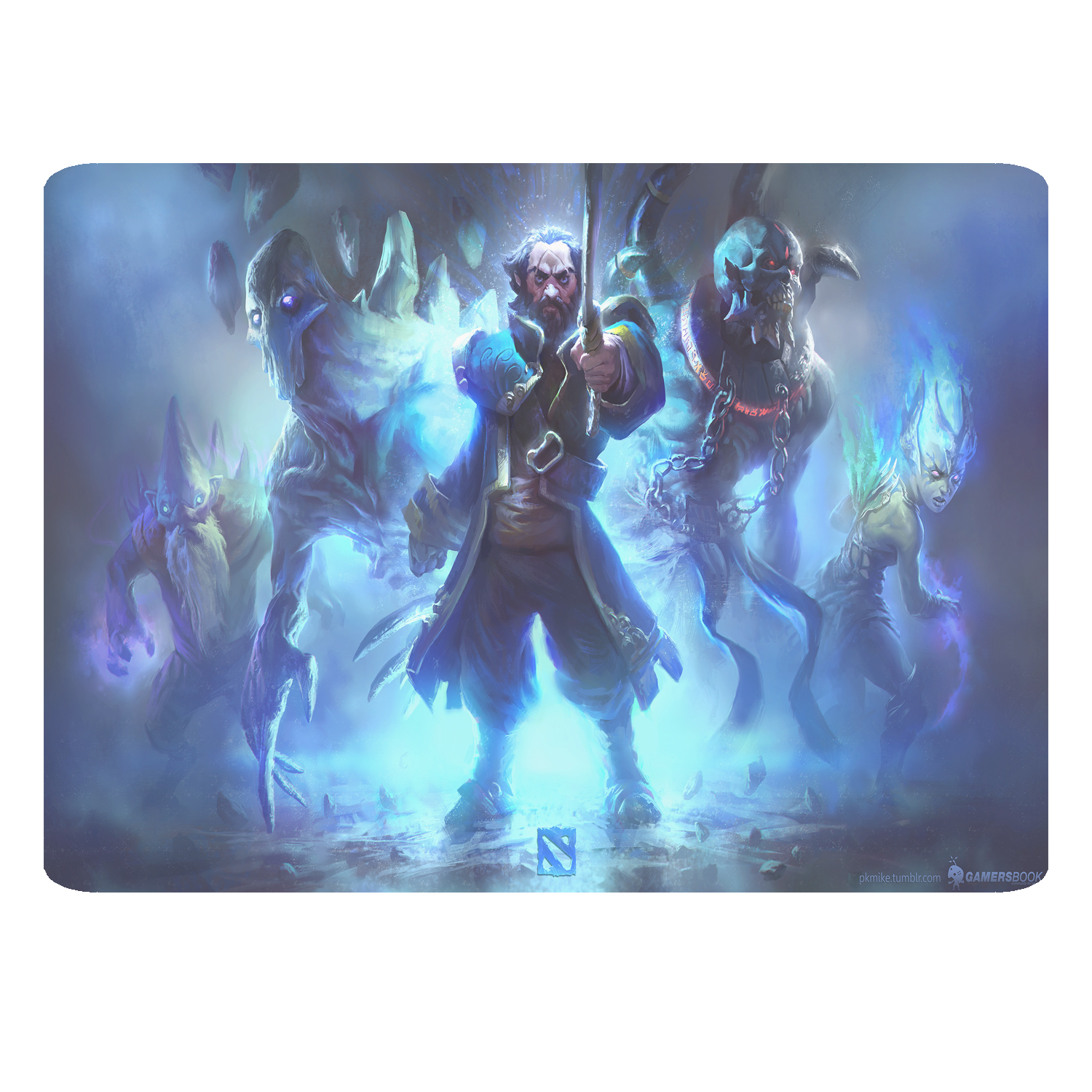 ماوس پد طرح DOTA2 کد B65