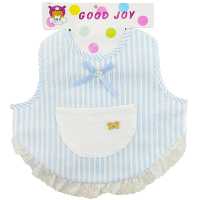 پیش بند دخترانه توری راه راه