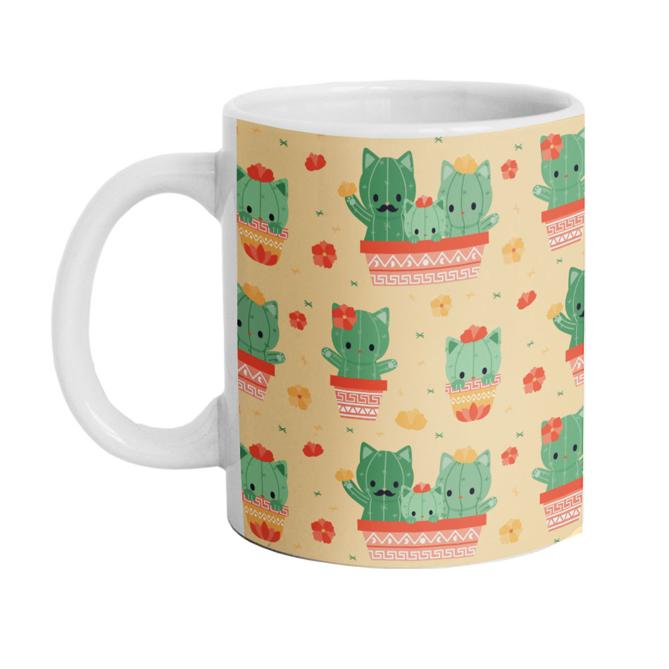 ماگ دارلی طرح کاکتوس مدل M881