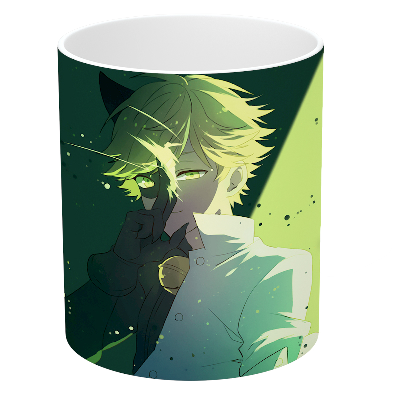 ماگ طرح پسر گربه ای مدل NI2146