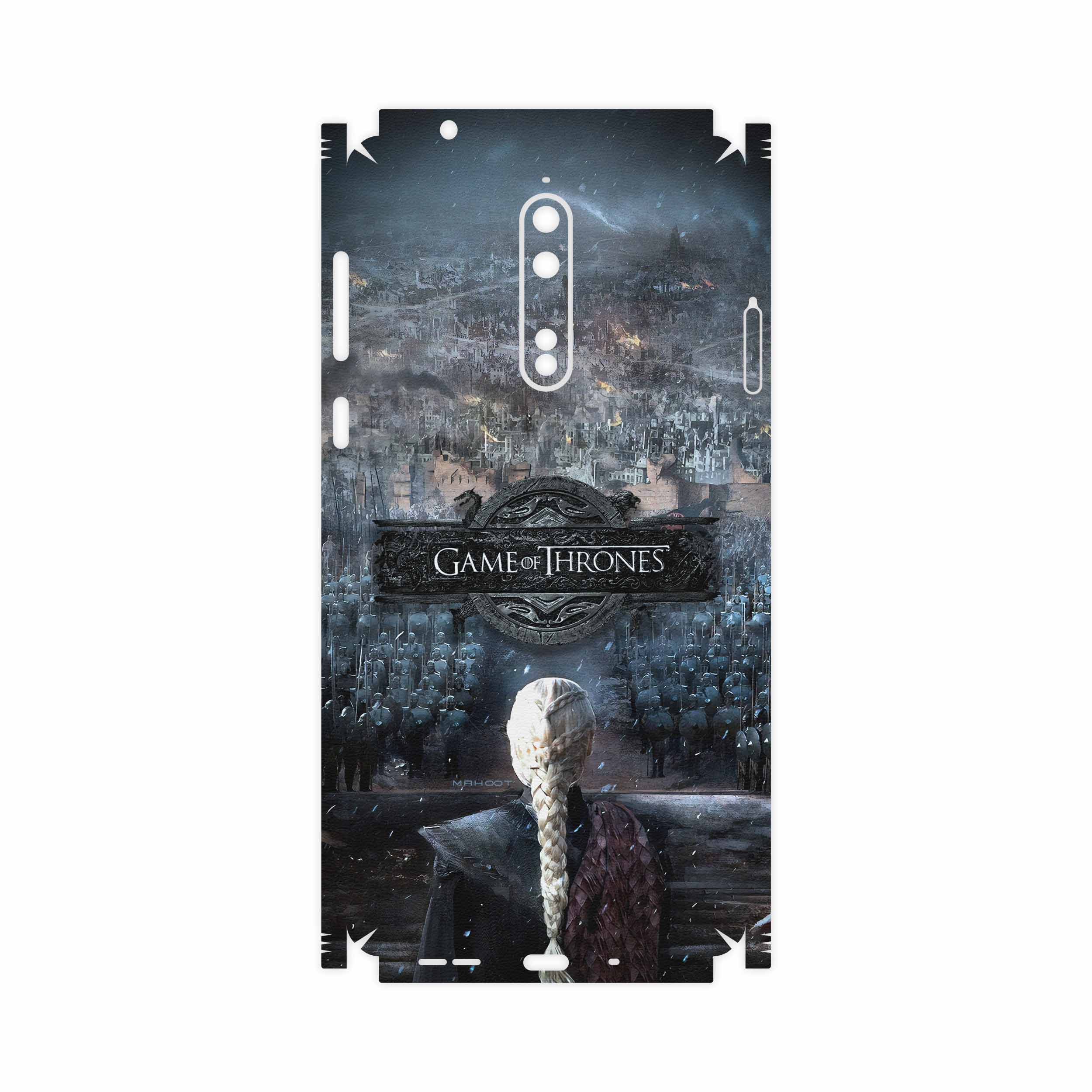 برچسب پوششی ماهوت مدل Game of Thrones-FullSkin مناسب برای گوشی موبایل نوکیا 8