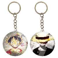 جاکلیدی خندالو مدل لوفی انیمه وان پیس کد 1729417291 مجموعه 2 عددی