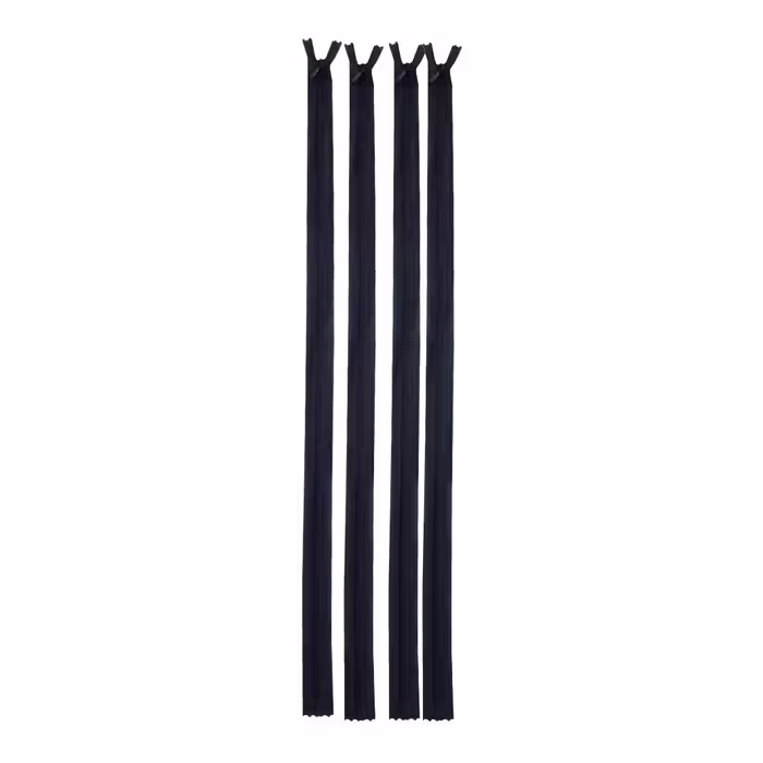 زیپ مخفی مدل Z.50-SHM.B-4PC بسته 4 عددی