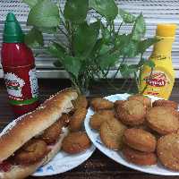 فلافل کنجدی خانگی (پس کرایه)