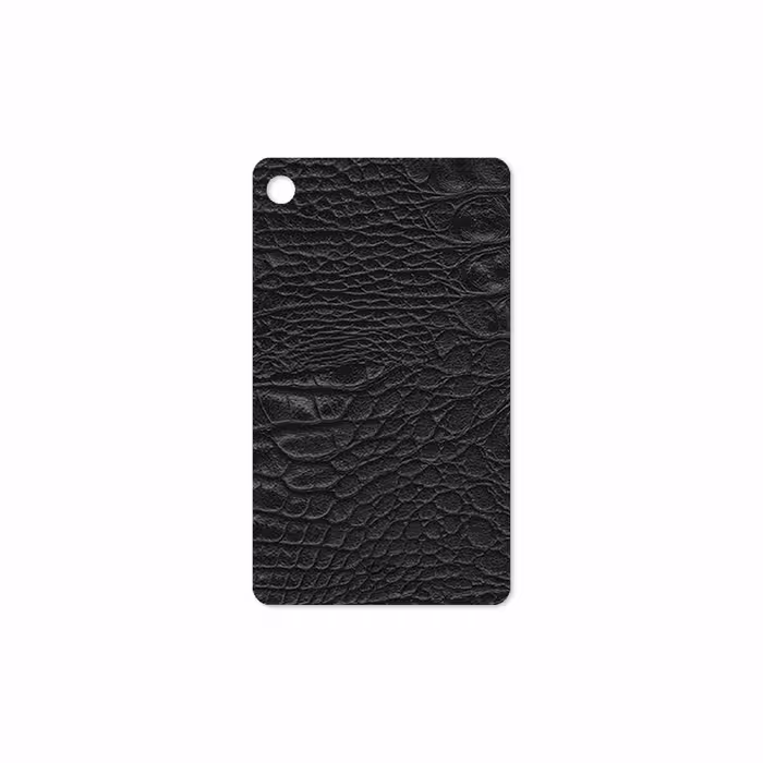 برچسب پوششی ماهوت مدل Black-Crocodile-Leather مناسب برای تبلت لنوو Tab M7 2019