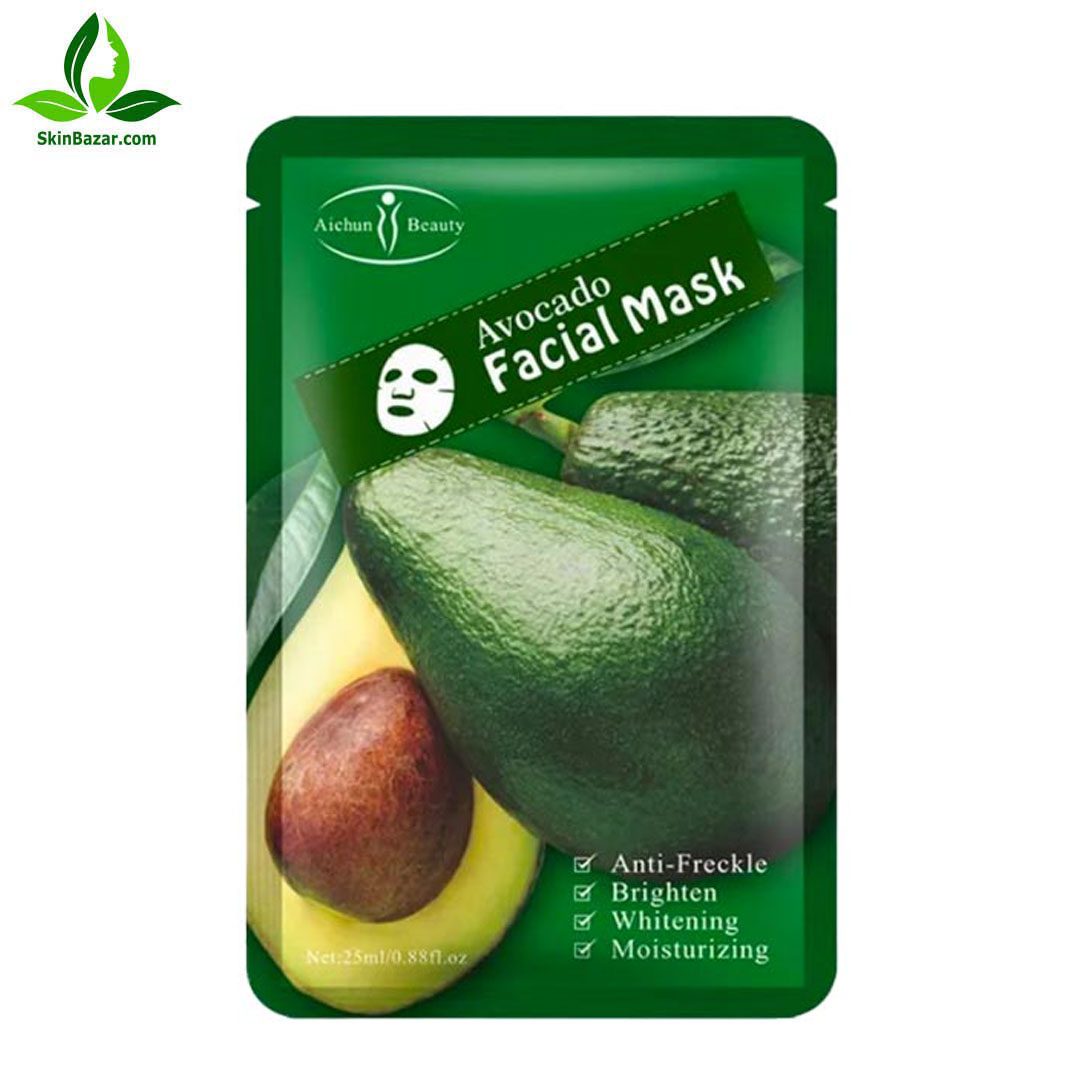 ماسک ورقه ای آواکادو ایچون بیوتی کد : 443