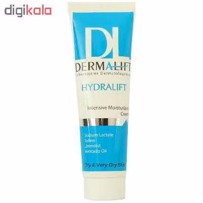 کرم مرطوب کننده قوی درمالیفت مدل Hydralift Intensive حجم 50 میلی لیتر