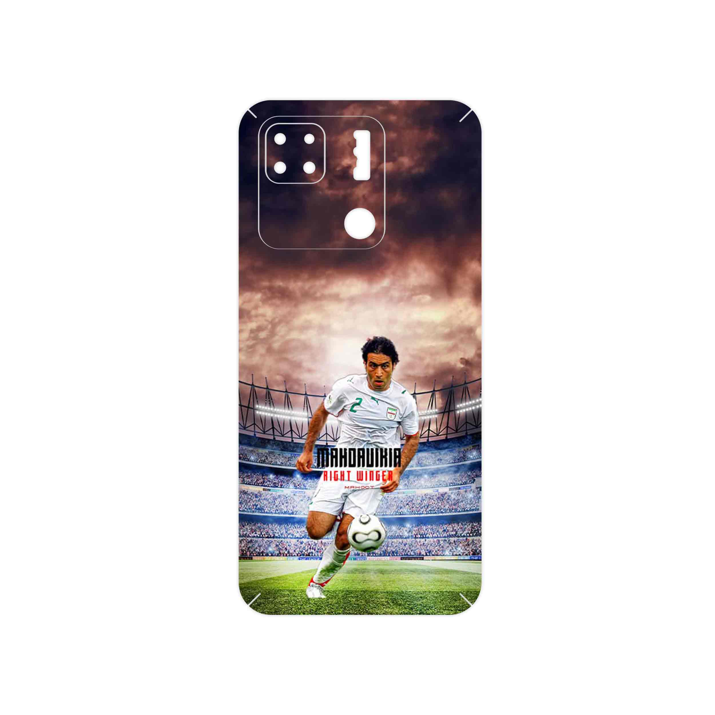 برچسب پوششی ماهوت مدل Mehdi Mahdavikia مناسب برای گوشی موبایل شیائومی Redmi 10A