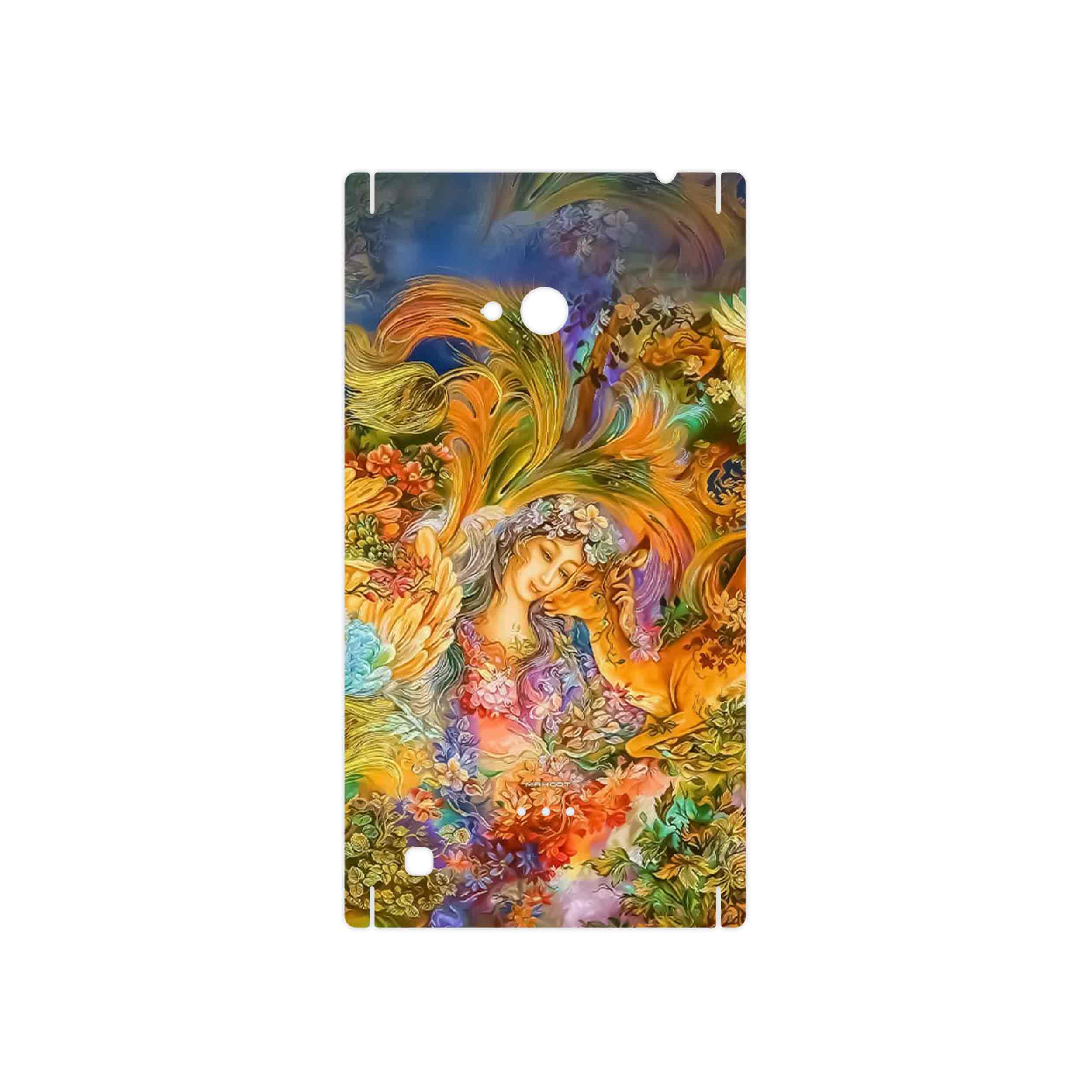 برچسب پوششی ماهوت مدل Persian miniature 3 مناسب برای گوشی موبایل نوکیا Lumia 720