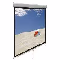 پرده نمایش دستی پروژکتور اسکوپ سایز 200x200 سانتی متر
