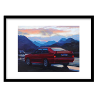 قیمت و خرید تابلو دکوراتیو مدل نقاشی خودرو کلاسیک کد 2123