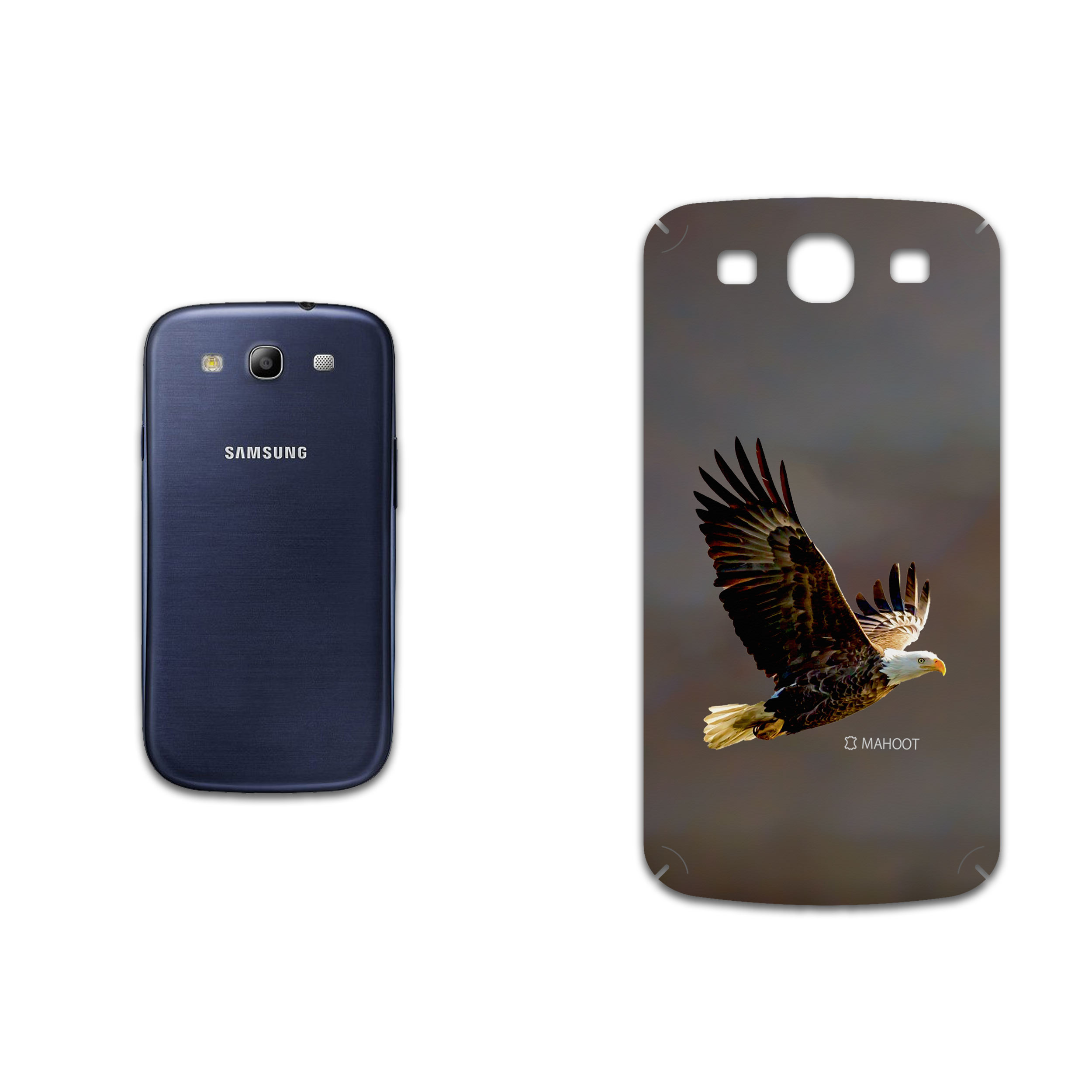 برچسب پوششی ماهوت مدل Eagle مناسب برای گوشی موبایل سامسونگ Galaxy S3 Neo