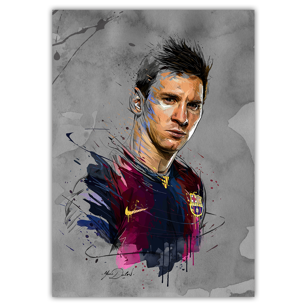 تابلو شاسی طرح مسی کد PR058