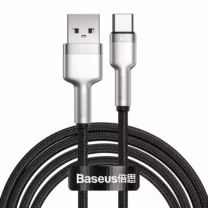 کابل تبدیل USB به USB-C باسئوس مدل 66W طول 1 متر