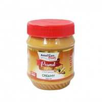 کره بادام‌زمینی کرمی امریکن فرش 340 گرمی