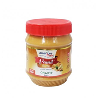 کره بادام‌زمینی کرمی امریکن فرش 340 گرمی