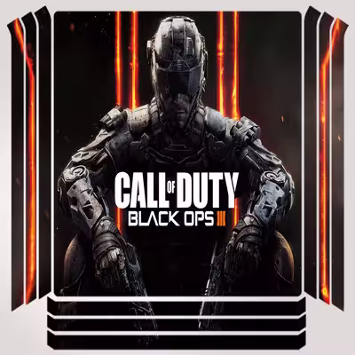 برچسب پلی استیشن ۴ مدل call of duty کد PSP-306