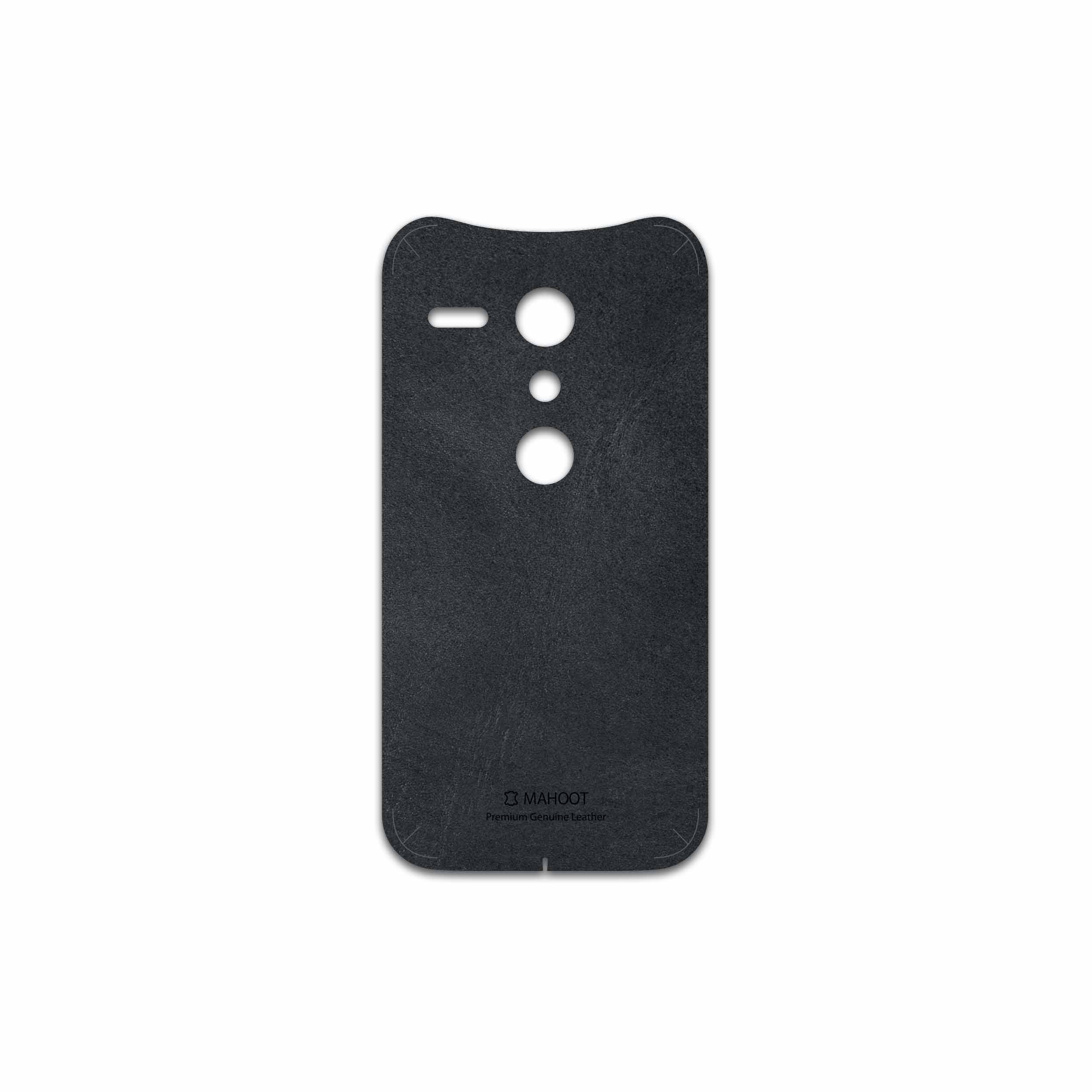برچسب پوششی ماهوت مدل Graphite Buffalo Leather مناسب برای گوشی موبایل موتورولا Moto G