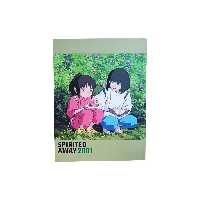 دفتر طراحی کاغذ کرافت همیشه طرح انیمه SPIRITED AWAY 2001 سایز A5
